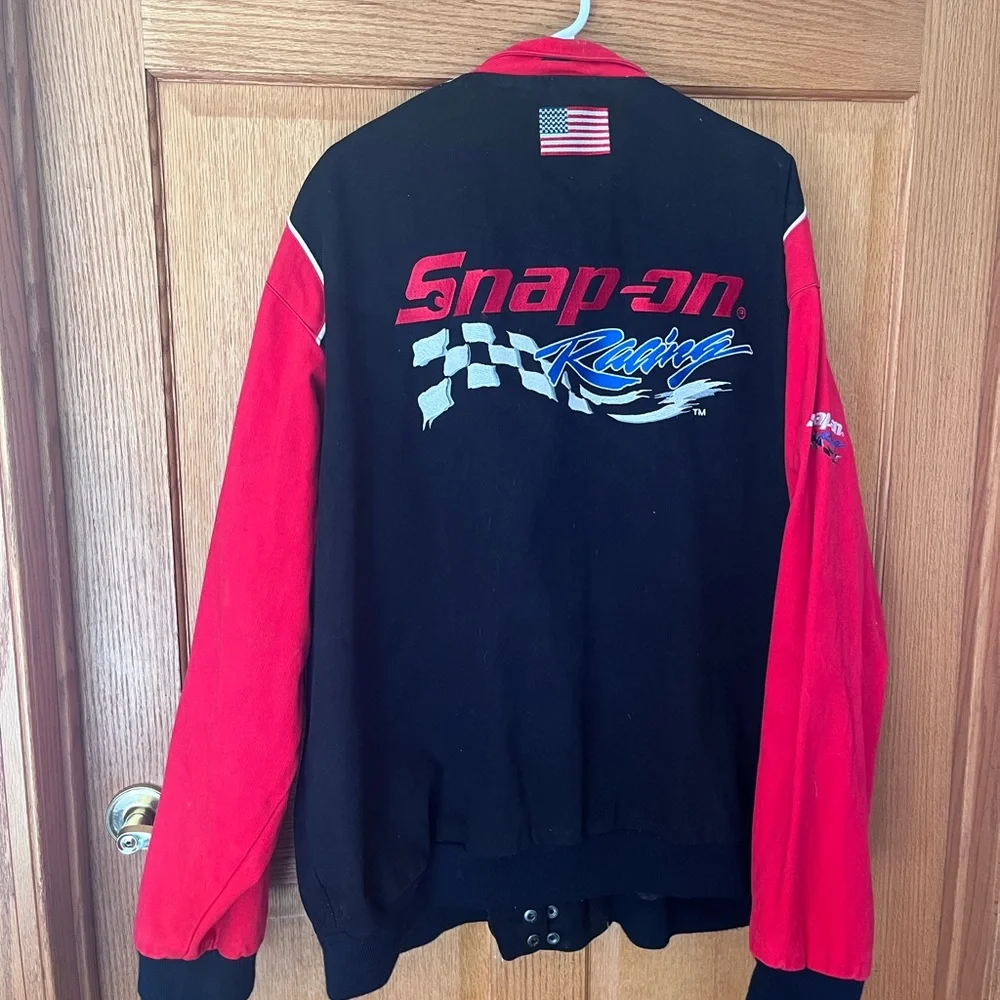 Snap on Racing black & red coat
